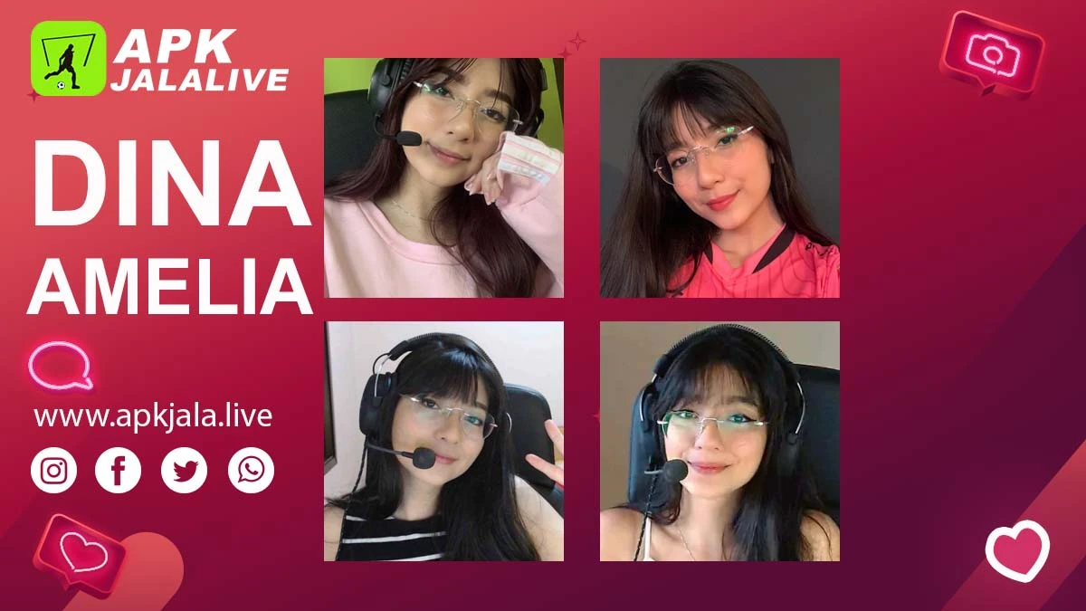 Profil Dina Amelia Streamer Jalalive